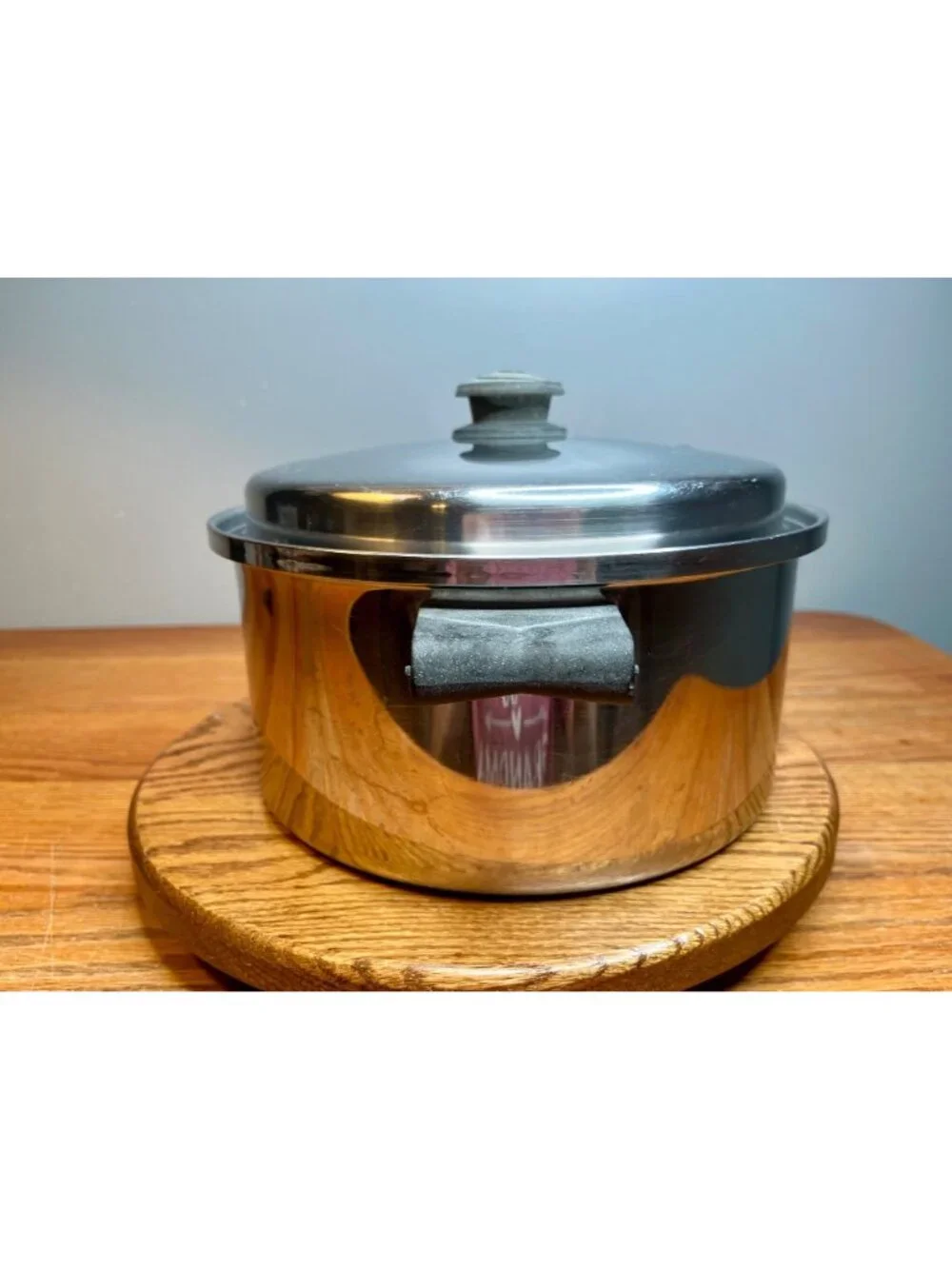 7 QT Saladmaster Stainless Steel Stockpot Dutch Oven with Vapo Lid Induction Com